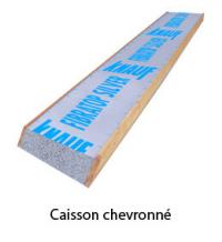 caisson chevronne