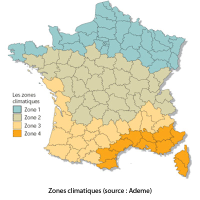 zones climatiques