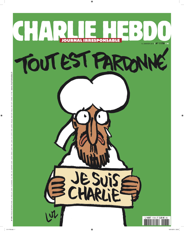 couverture charlie hebdo